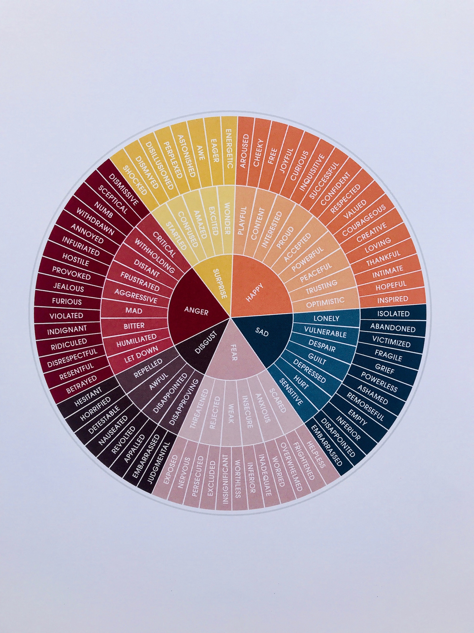 anime emotion color wheel