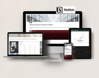 Ultimate Entrepreneur Business Notion Template