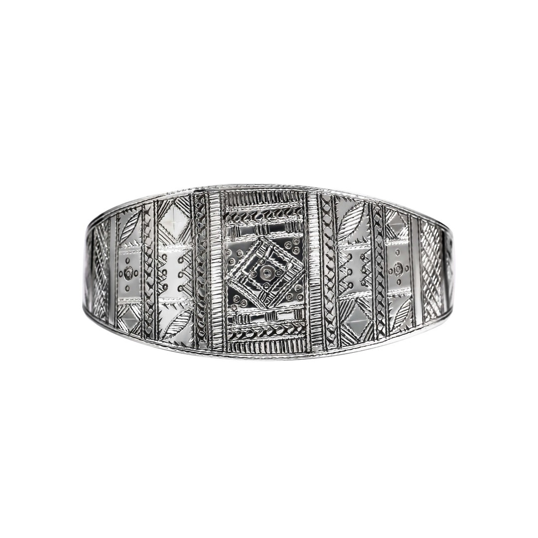 トゥアレグ族 TUAREG SILVER Bangle Bracelet Tuareg Silver Bracelets