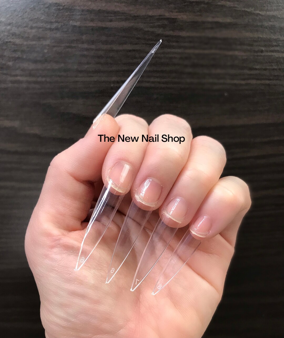 500 Pieces XXL Stiletto Half Cover Nail Tip Etsy UK