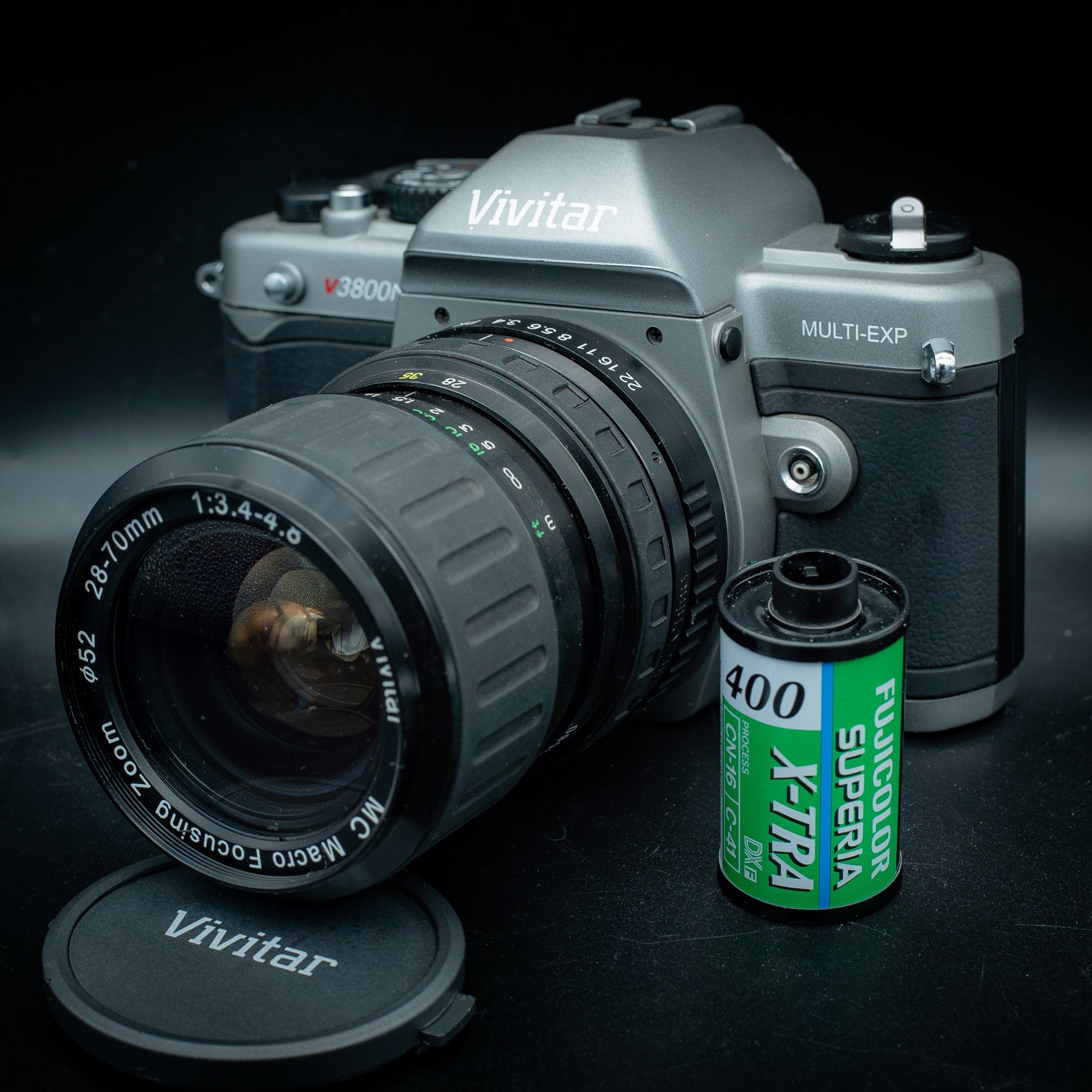 V3800n Vivitar 35mm Film Camera Vivitar V3800N 35mm SLR Camera Kit - Main Image