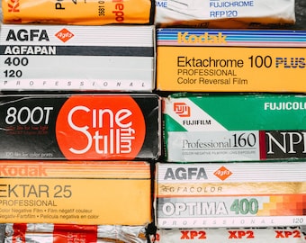 Expired 120 Film | Lucky Dip Box | Random Rolls Of Expired Film!