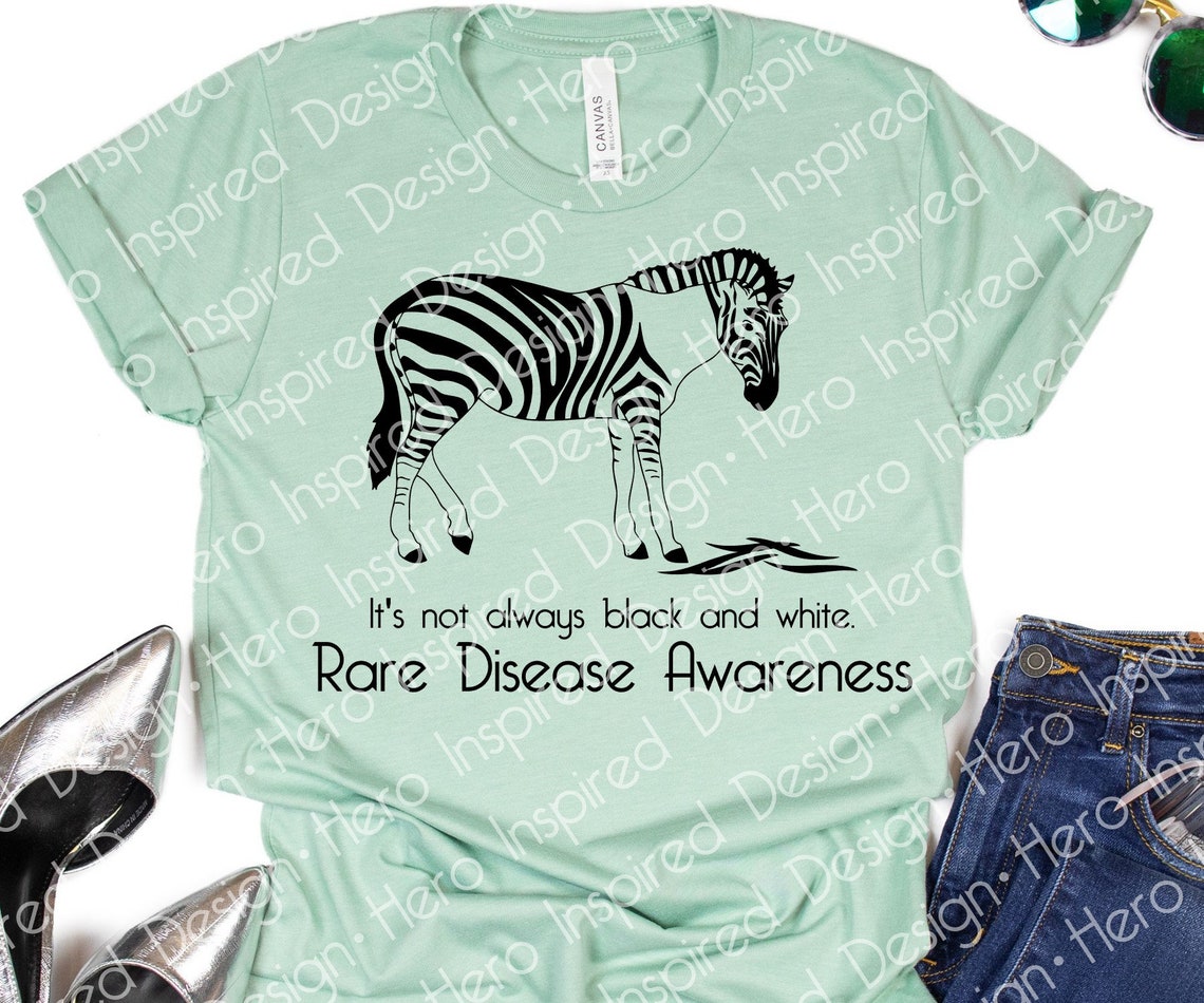 Rare Disease Awareness, Rare Disease Zebra, Zebra, SVG. Rare Disease