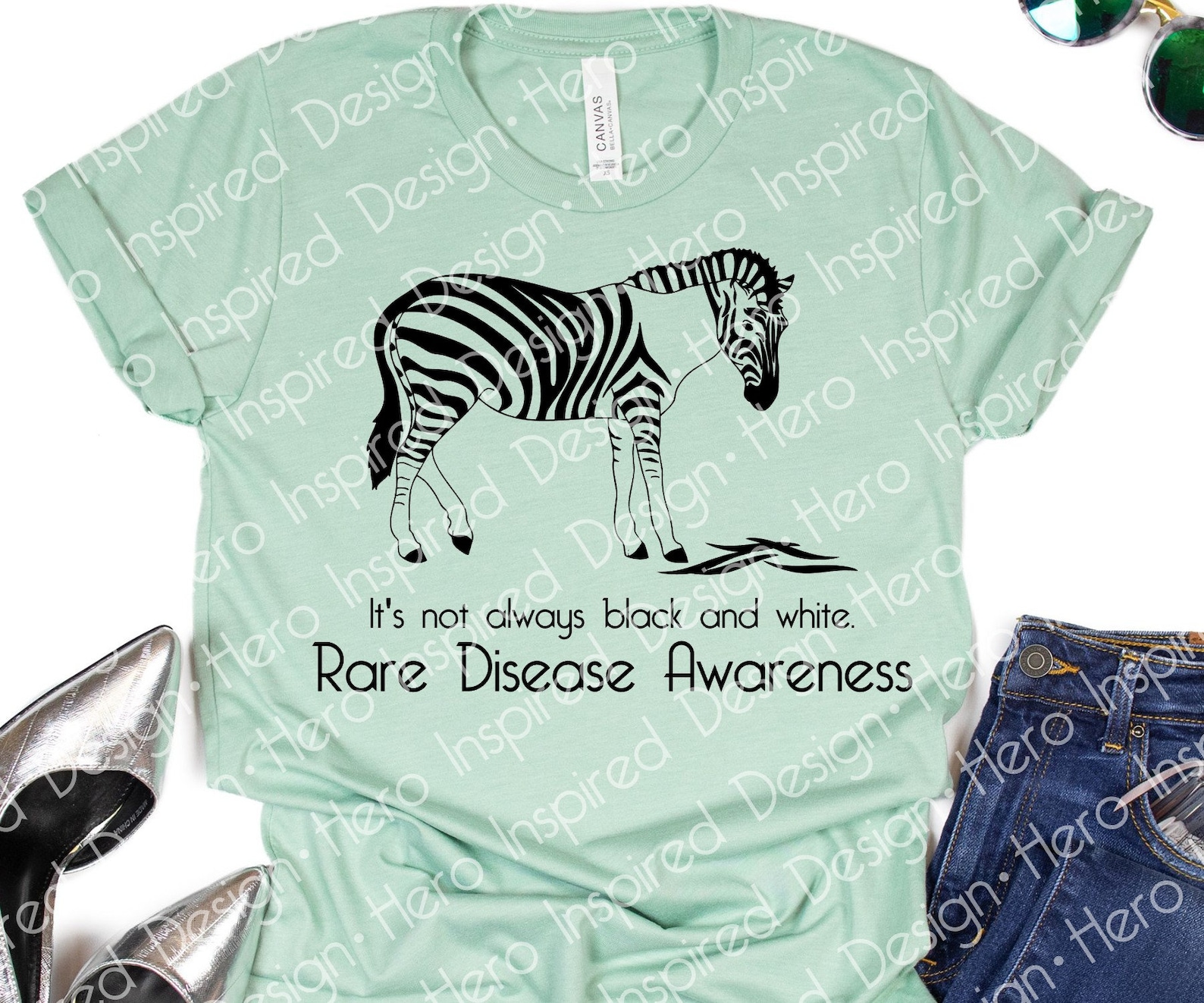 Rare Disease Awareness, Rare Disease Zebra, Zebra, SVG. Rare Disease