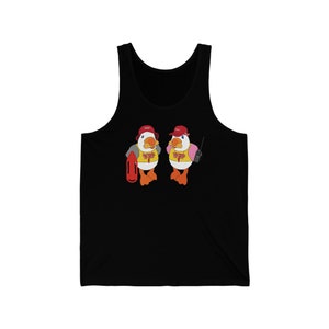 Happy as a Wildwood Beach Patrol Seagull - Sunny and Sandy Lifeguard Duo Tank Top | Seagull shirt | Wildwood shirt | Lifeguard tank top image 3