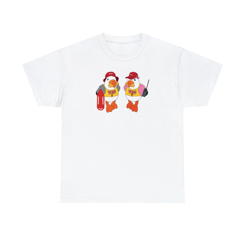Happy as a Wildwood Beach Patrol Seagull - Sunny and Sandy Lifeguard Duo t-shirt | Seagull t-shirt | Wildwood t-shirt | Lifeguard t-shirt image 2