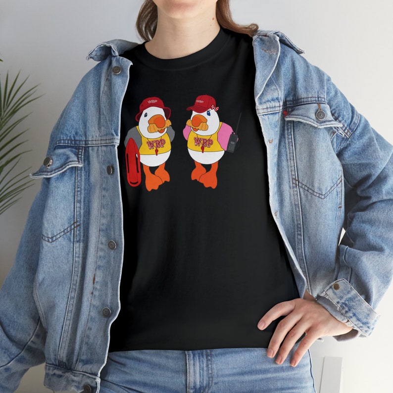 Happy as a Wildwood Beach Patrol Seagull - Sunny and Sandy Lifeguard Duo t-shirt | Seagull t-shirt | Wildwood t-shirt | Lifeguard t-shirt image 5