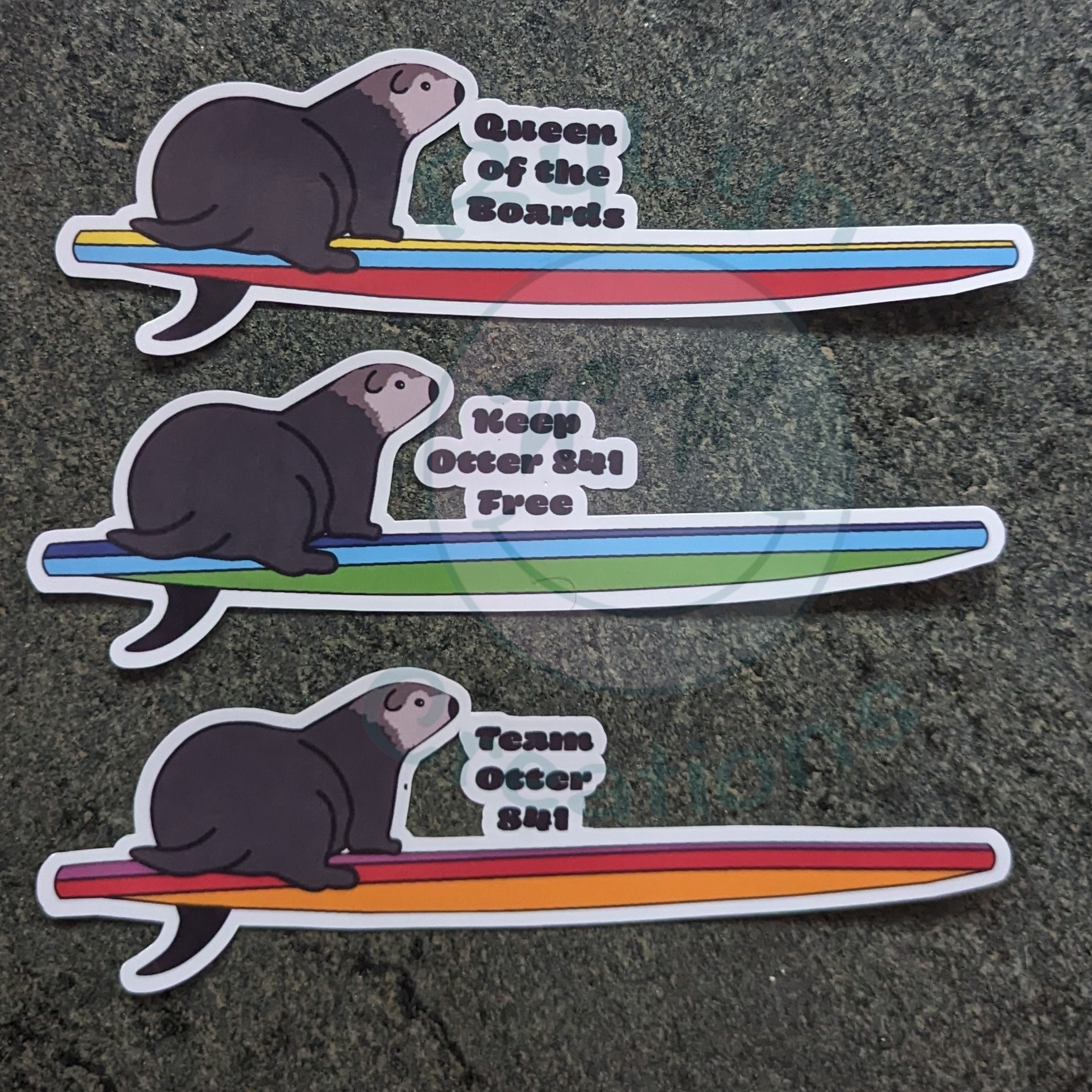 Otter Space Space Marder gift Sticker