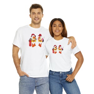 Happy as a Wildwood Beach Patrol Seagull - Sunny and Sandy Lifeguard Duo t-shirt | Seagull t-shirt | Wildwood t-shirt | Lifeguard t-shirt image 4