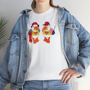 Happy as a Wildwood Beach Patrol Seagull - Sunny and Sandy Lifeguard Duo t-shirt | Seagull t-shirt | Wildwood t-shirt | Lifeguard t-shirt image 1
