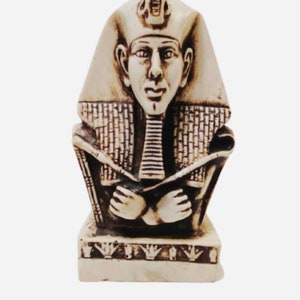 Exquisite Egyptian Handmade King Ramses II Small Figure