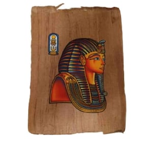 Exquisite Egyptian Handmade King Tut Papyrus Paper