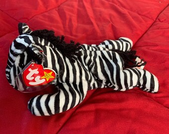 33 NEU Glubschi´s Beanie Boo´s Ty Beanie Babies Zebra @ Stripes @ Gr L 