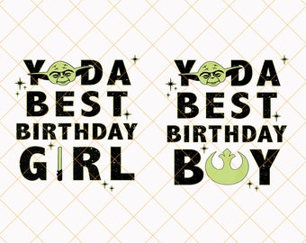 Download Yoda Birthday Svg Etsy