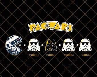 Download Star Wars Svg Star Wars Fan Svg Star Wars Darth Svg Pac Man Svg Darth Vader Svg Pacman Logo Svg Pac Wars Svg Fathers Day Svg Drawing Illustration Art Collectibles