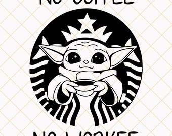 Download No Coffee No Workee Etsy