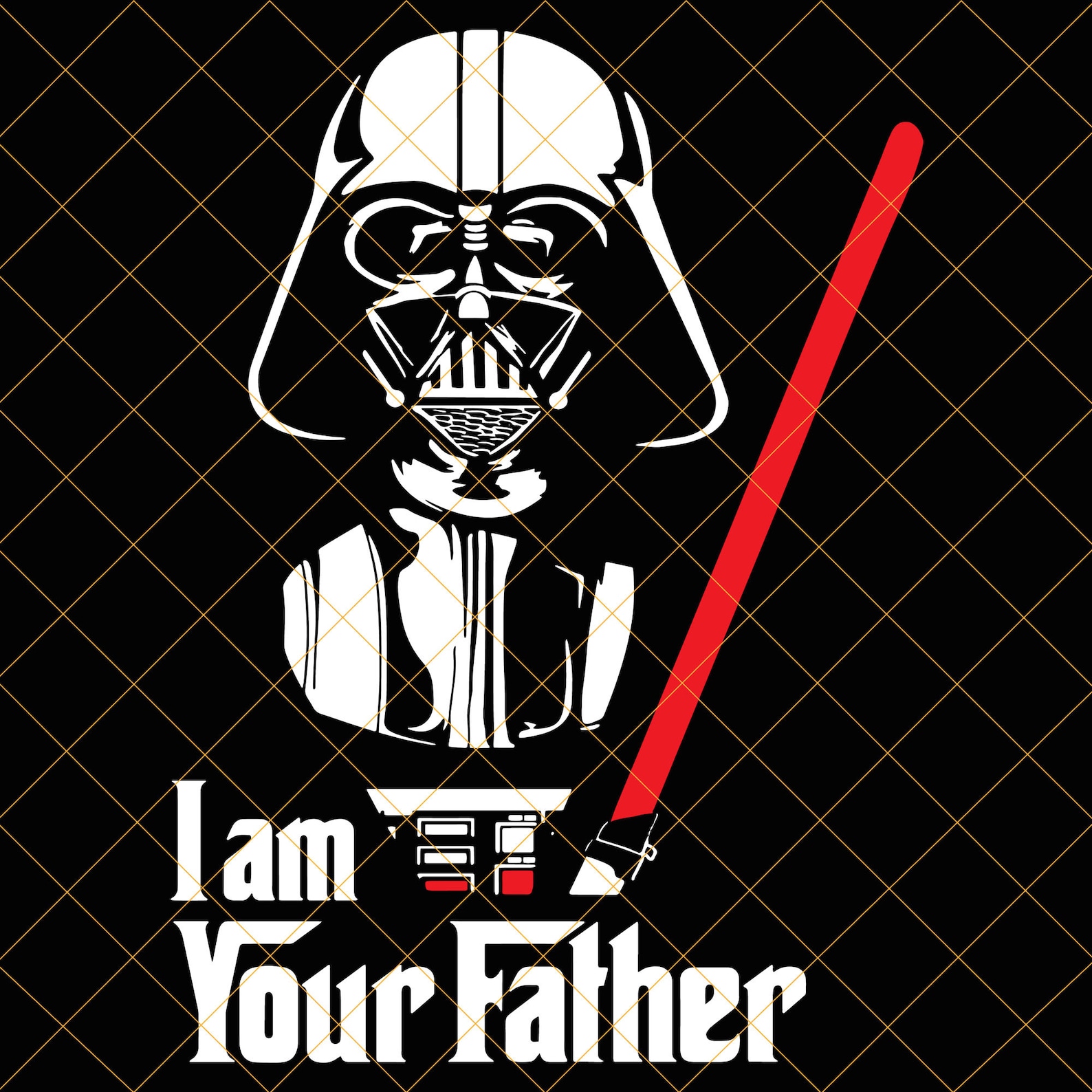 Darth Vader I am Your Father Svg Dark Side svg Darth Vader | Etsy