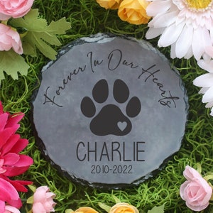 Pet Memorial Gift Pet Memorial Stone Sympathy Gift Personalized Pet Memorial Memorial Gift Dog Memorial Memorial Stone Dog image 1