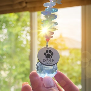 Loss of Pet Sympathy Gift| Pet Memorial Suncatcher| Pet Memorial Gift | Pet Memorial | Sympathy Gift | Suncatcher Memorial Gift | Dog Gift