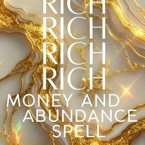 Money Abundance Spell: Wealth & Prosperity Ritual Personalized Custom Blessing Same Day Casting