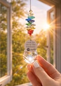 Personalized Pet Memorial Suncatcher - Rainbow Bridge Keepsake - Dog Sympathy Gift product logo