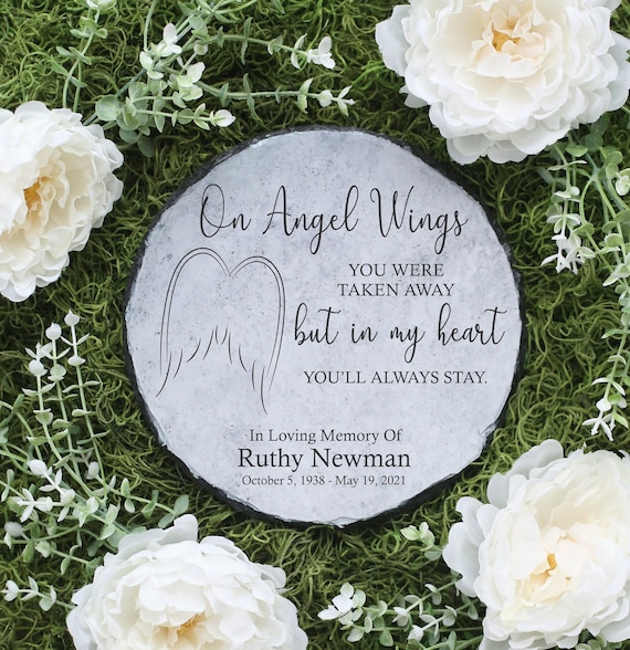 Personalized Memorial Gift Personalized Memorial Stone Etsy