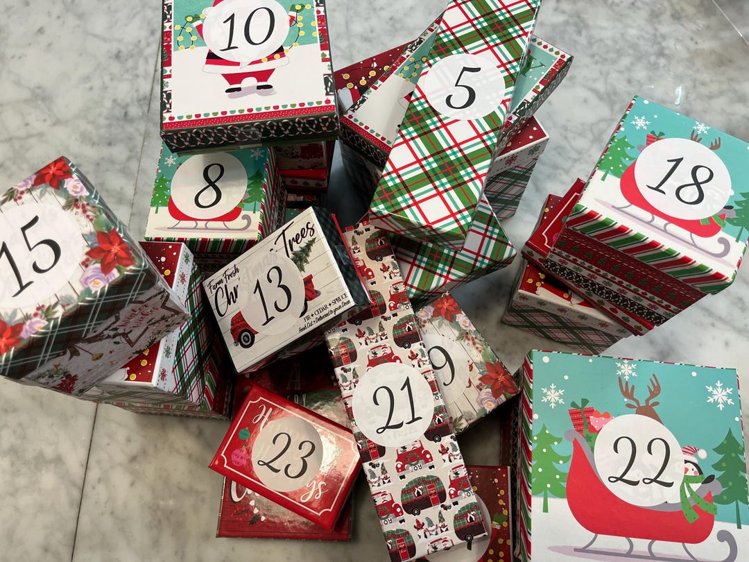 Western Advent Calendar Advent Calendar Christmas Gift Mystery Box Western Advent Calendar Advent Calendar Christmas Gift Mystery Box