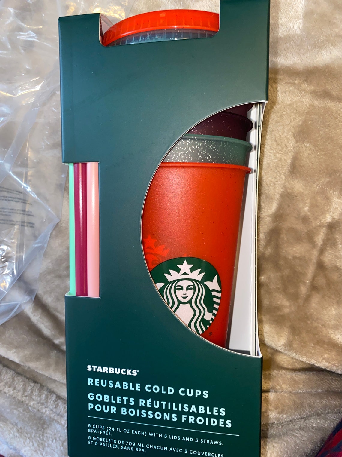 Starbucks Reusable Cold Cups Etsy