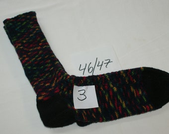 warme Wollsocken 46/47  handgestrickt