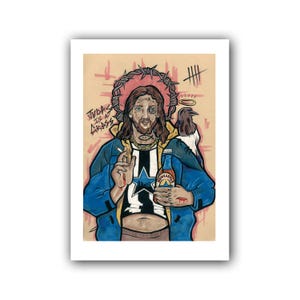 Geordie Jesus (PRINT)