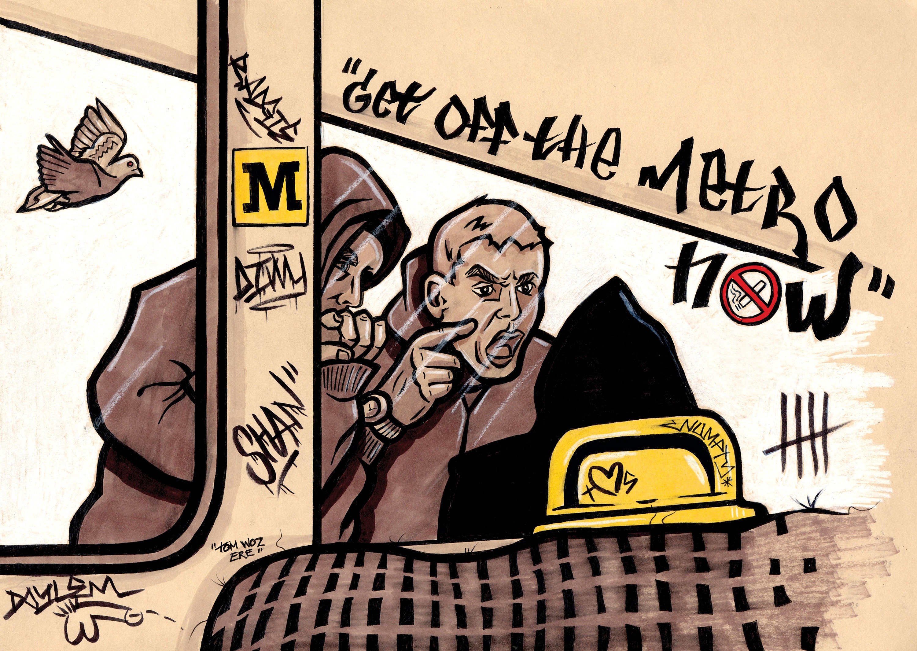 Get Off The Metro Now