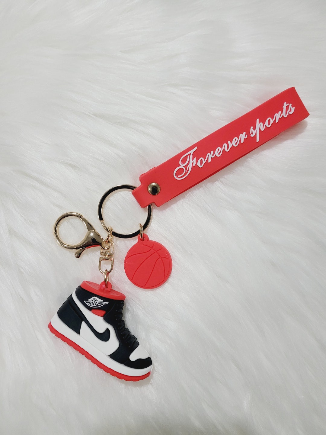 Mini Sneaker Keychain 3D Nike Air Jordan Keychain Cool Cute Etsy