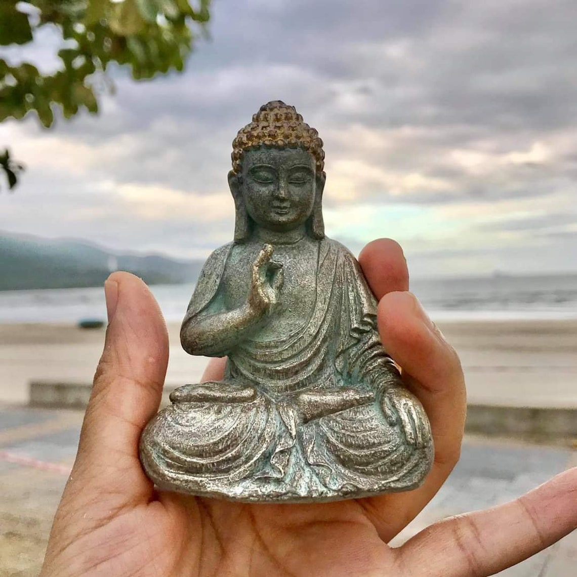 Small cute Buddha statue Etsy