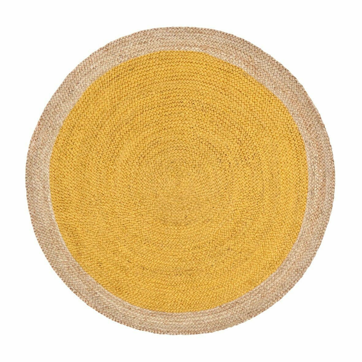 Yellowstone Braided Jute Rug - Natural