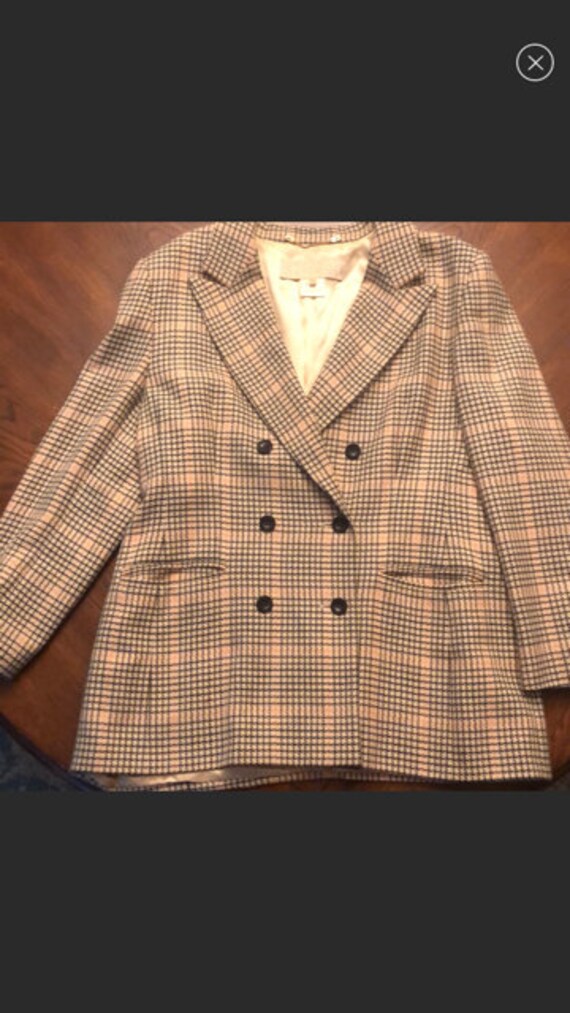 Escada Houndstooth Blazer