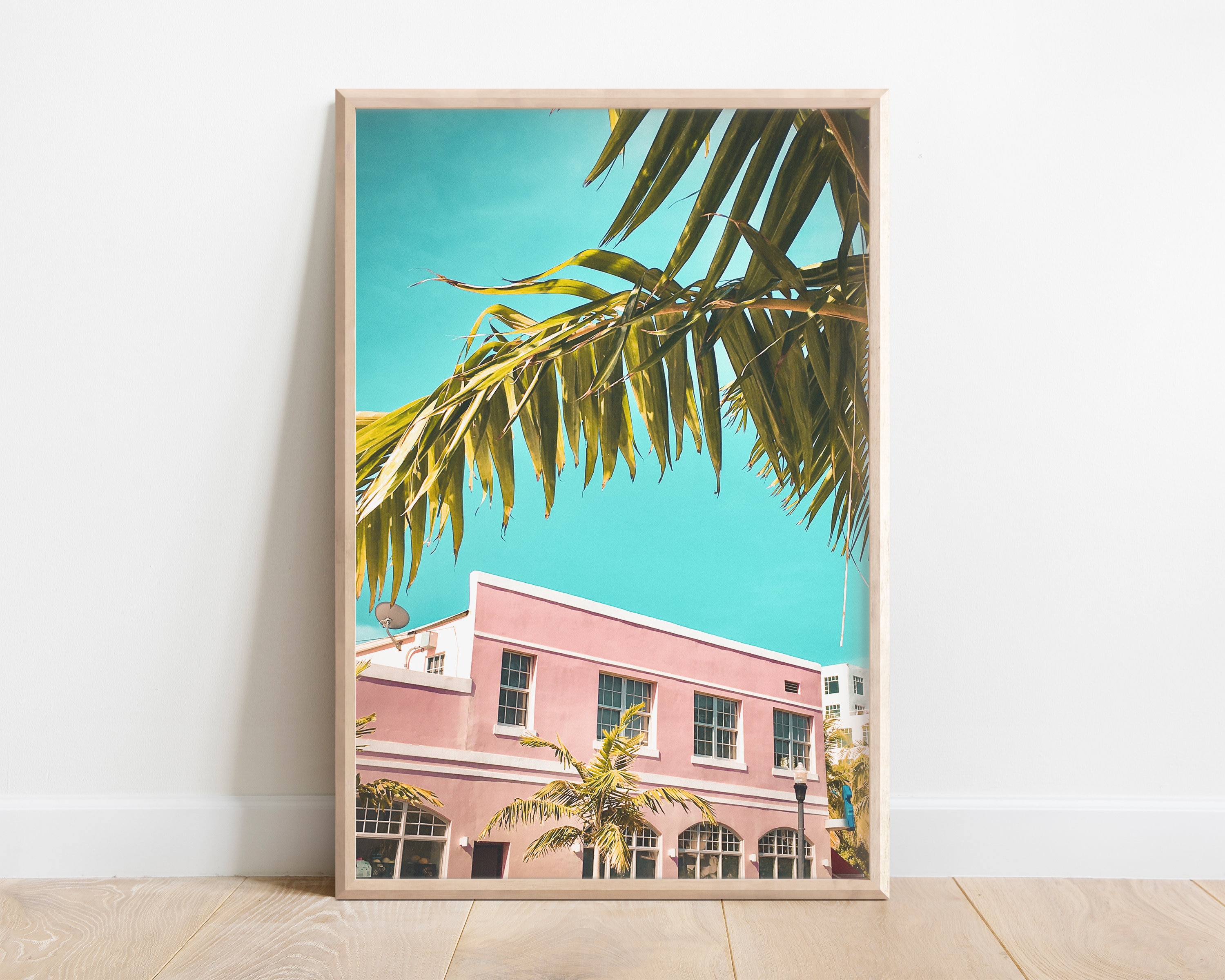 South Beach Miami Photography Print Vibrant Colors Print - Etsy