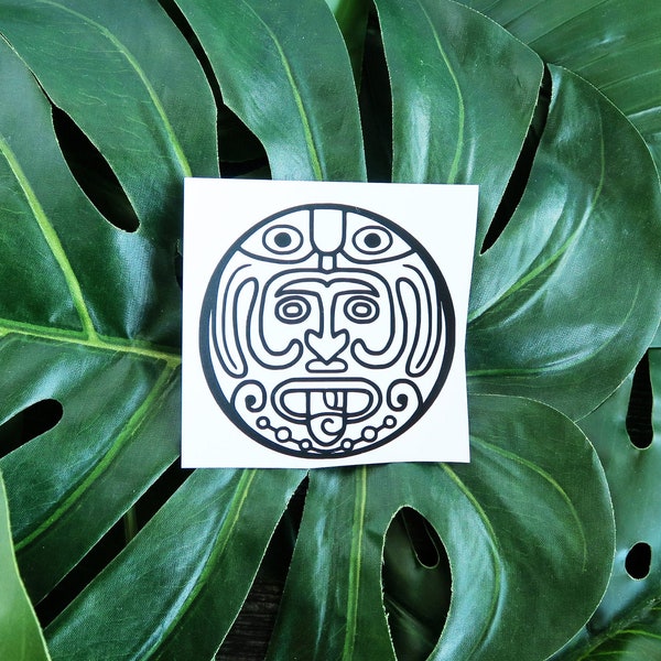 Aztec Calendar Decal Etsy