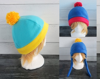 Stan, Cartman or Craig T - Southpark Fleece Hat