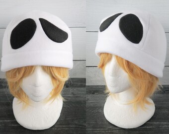 Skull Fleece Hat - Etsy Ireland