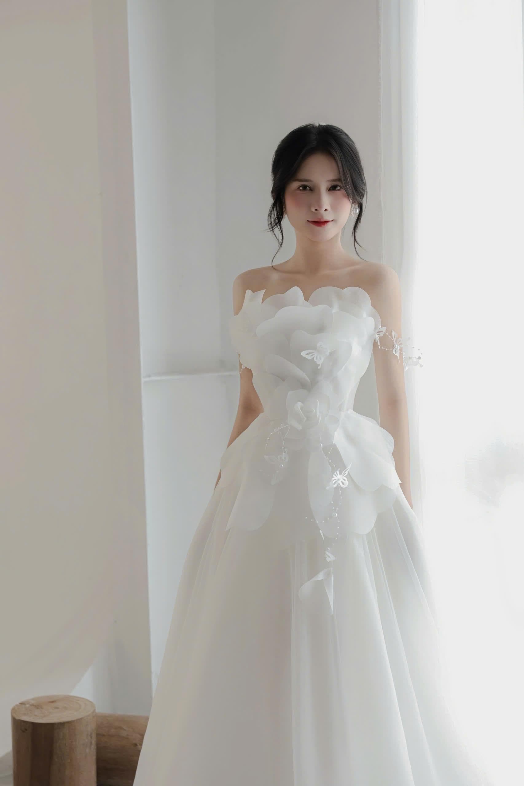 Soft Tulle Chiffon Sheath Dress