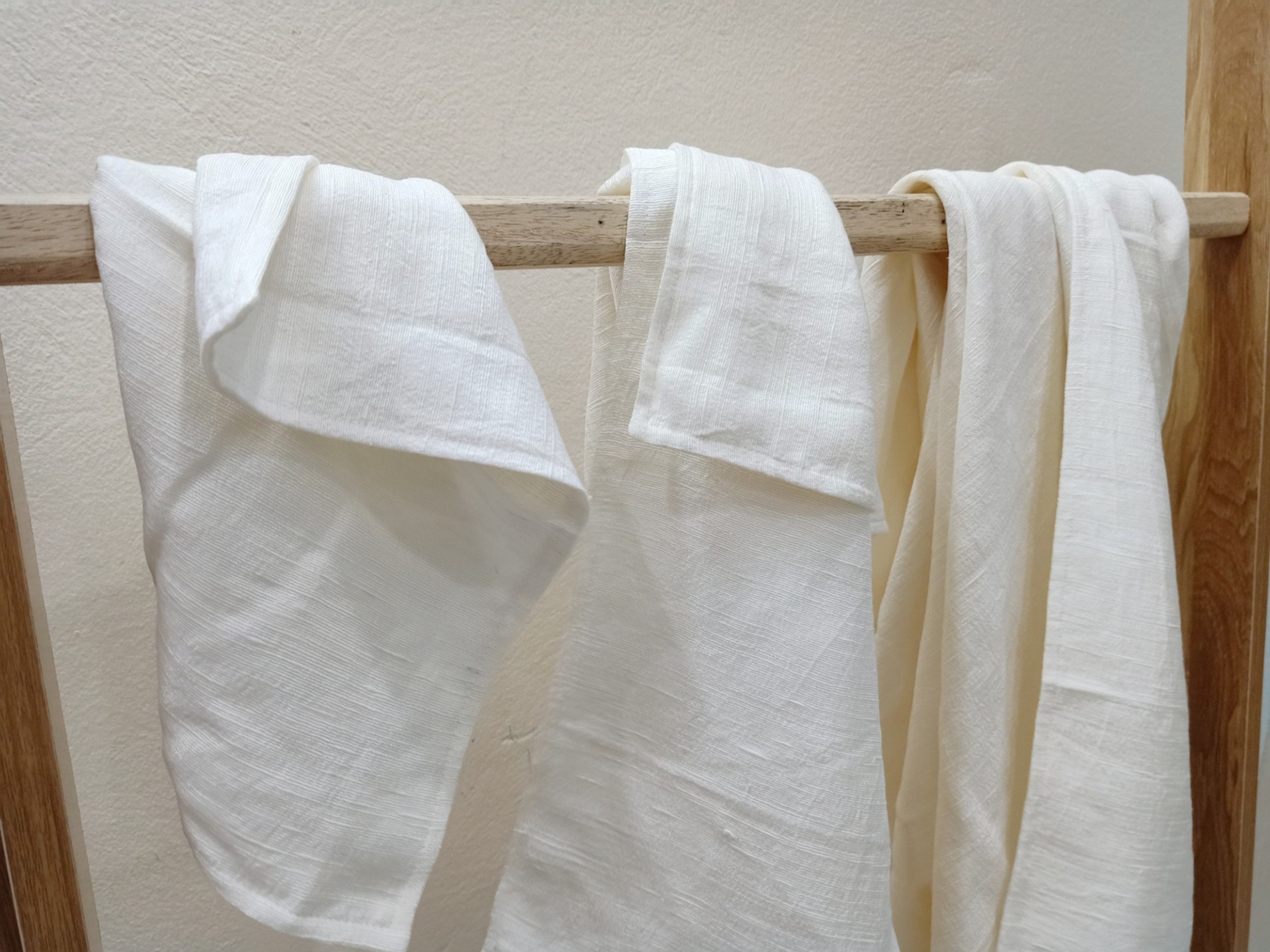 Pure Raw Silk Washcloth, Silk Towels for Face, Hair and Body