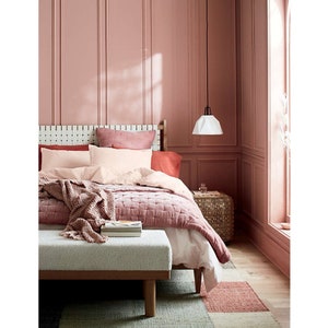 Pinky girl bedroom silk velvet blanket comforter duvet, coverlet, bedspread, Real Silk Bedding Sets. CUSTOMIZATION any size and color image 4