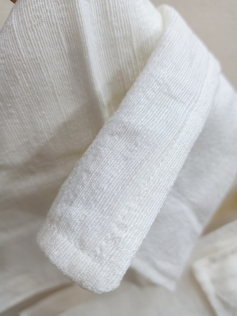 Pure Raw Silk Washcloth Silk Towels for Face Hair and Body Etsy