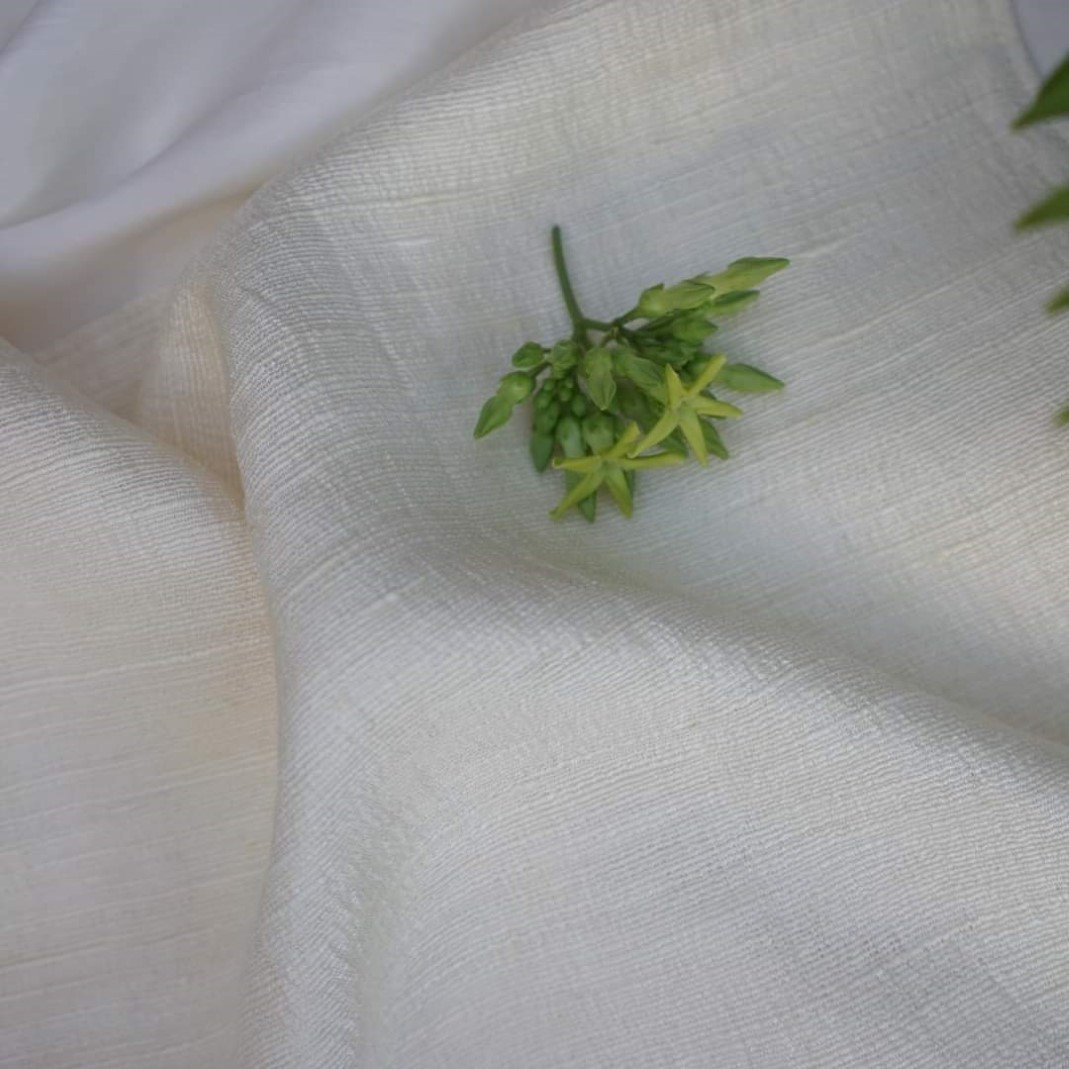 Pure Raw Silk Washcloth, Silk Towels for Face, Hair and Body