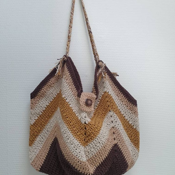 Sac à main en crochet