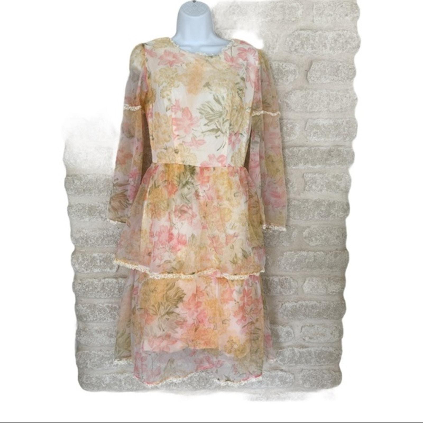 sachin and babi light blue dress Easter Women's Knee Length Dress Casual Dress Chiffon Dress Shift Dress  Layered Dress Elegant Vacation Stylish Regular Fit Floral Long Sleeve Crew  Neck Pink Purple Fuchsia Green Summer Spring Fall 2026
