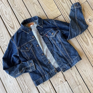 Vintage Levi&#39;s Jean Jacket denim trucker jacket USA 70s Type 3
