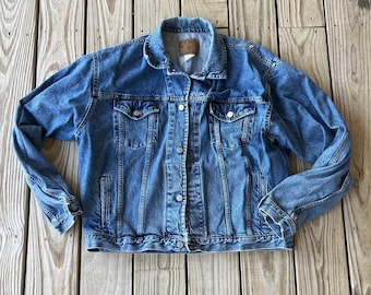 Vintage 80s Gap Denim Jacket - Etsy