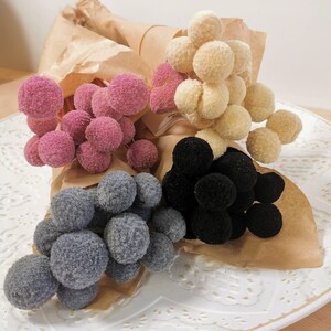 dried flowers | Craspedia | Dried Flowers Bouquet | Bouquet of dried flowers | dried flowers