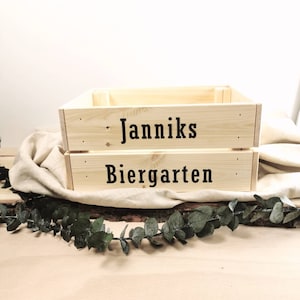 Geschenk Männer | Holzkiste | Geschenkkiste | Aufbewahrung Bier |